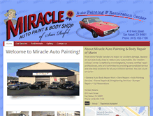 Tablet Screenshot of miraclemarin.com